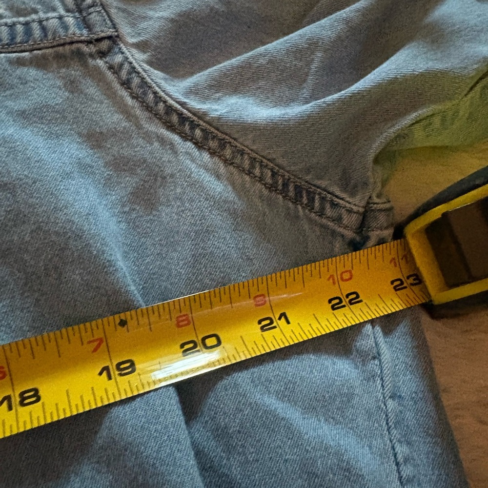 Vintage Solutions Embroidered Denim Top - Picture 5 of 7